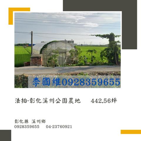 彰化溪州法拍農地-0