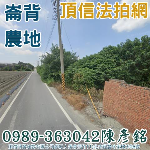 雲林崙背拍賣農地-1