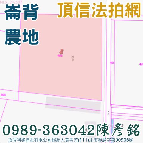 雲林崙背拍賣農地-3