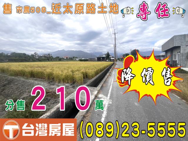 台東農地台東房地產台東土地買賣台東房仲台東仲介縱谷農地