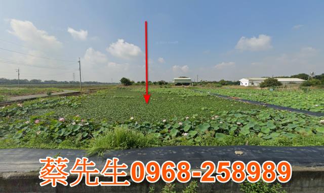 官田烏山頭雙面路2分農地