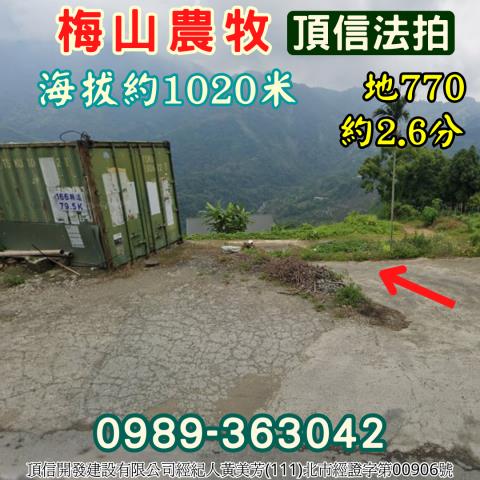 嘉義梅山農地拍賣-0