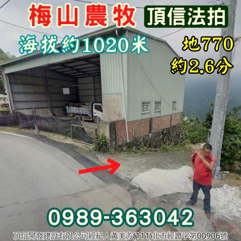嘉義梅山農地拍賣-1